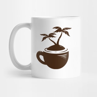 Relaxed Coffee Beach Mug